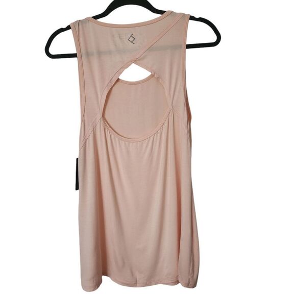 BSP Better Sports Performance Womens Activewear Tank Open Back Scoop Neck XL - Picture 2 of 4